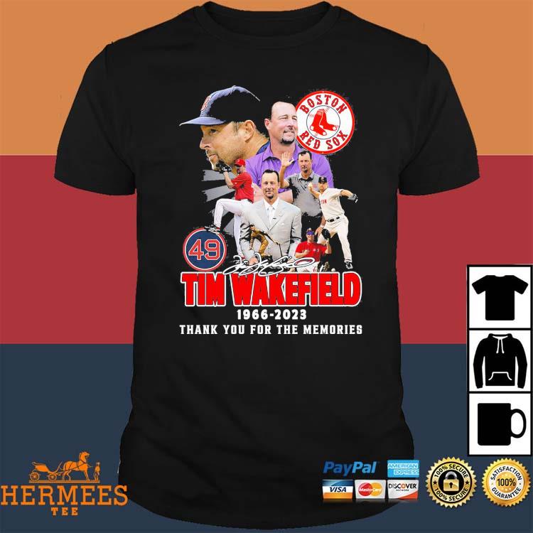 Official Tim wakefield 1966-2023 T-shirt, hoodie, tank top, sweater and  long sleeve t-shirt